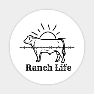 Ranch Life Magnet